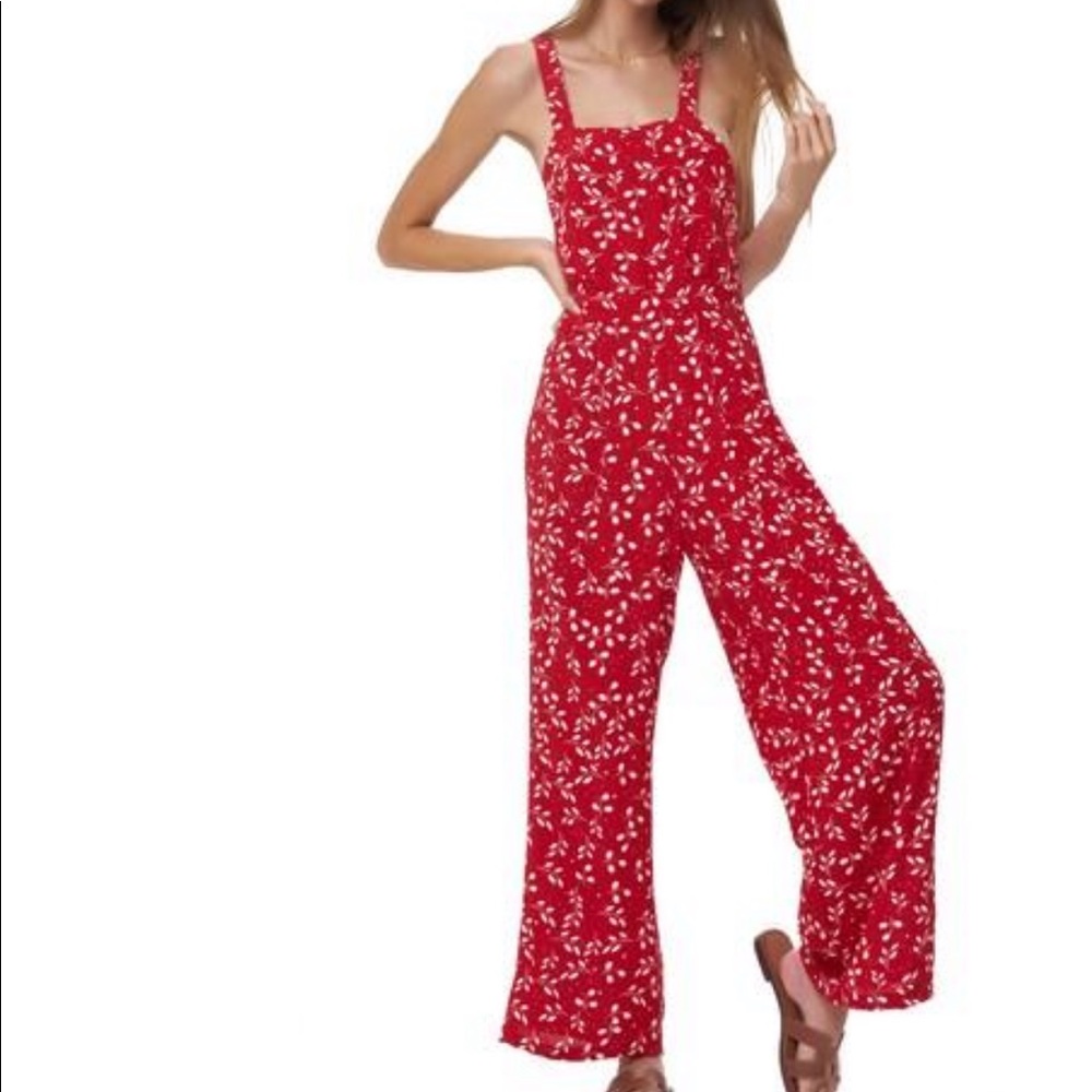 La Confection Kinga Pant Jumpsuit in Gum Nut Chili